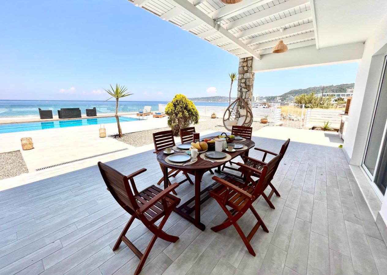Vaso Beach Front Villa Ialysos  Extérieur photo